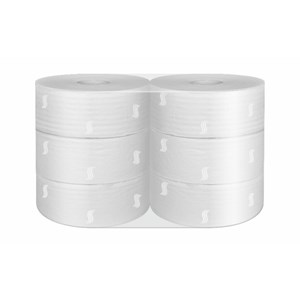 Obrázek Papír toaletní Jumbo bílý - průměr 230 mm
