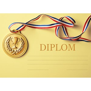 Obrázek Diplom A4 - Medaile