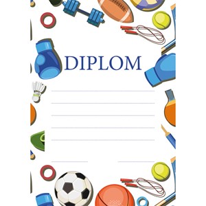 Obrázek Diplom A5 - Sportovní hry