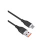 Obrázek Kabel nabíjecí silikonový - USB 2.0 A - USB-C / 1 m