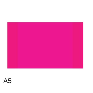 Obrázek Obal na sešity A5 - neon růžová