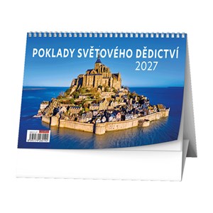 Obrázek Kalendář stolní - Poklady světového dědictví / BSH11