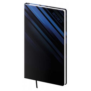 Obrázek Diář kapesní VARIO - A6 / týdenní / Blue Steel