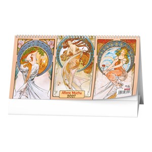 Obrázek Kalendář stolní čtrnáctidenní - Alfons Mucha / BSH13