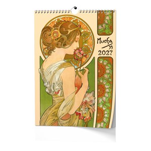 Obrázek Kalendář nástěnný - Alfons Mucha / BNV13