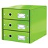 Obrázek Zásuvkový box Leitz Click&Store - 3 zásuvky / ledově modrá